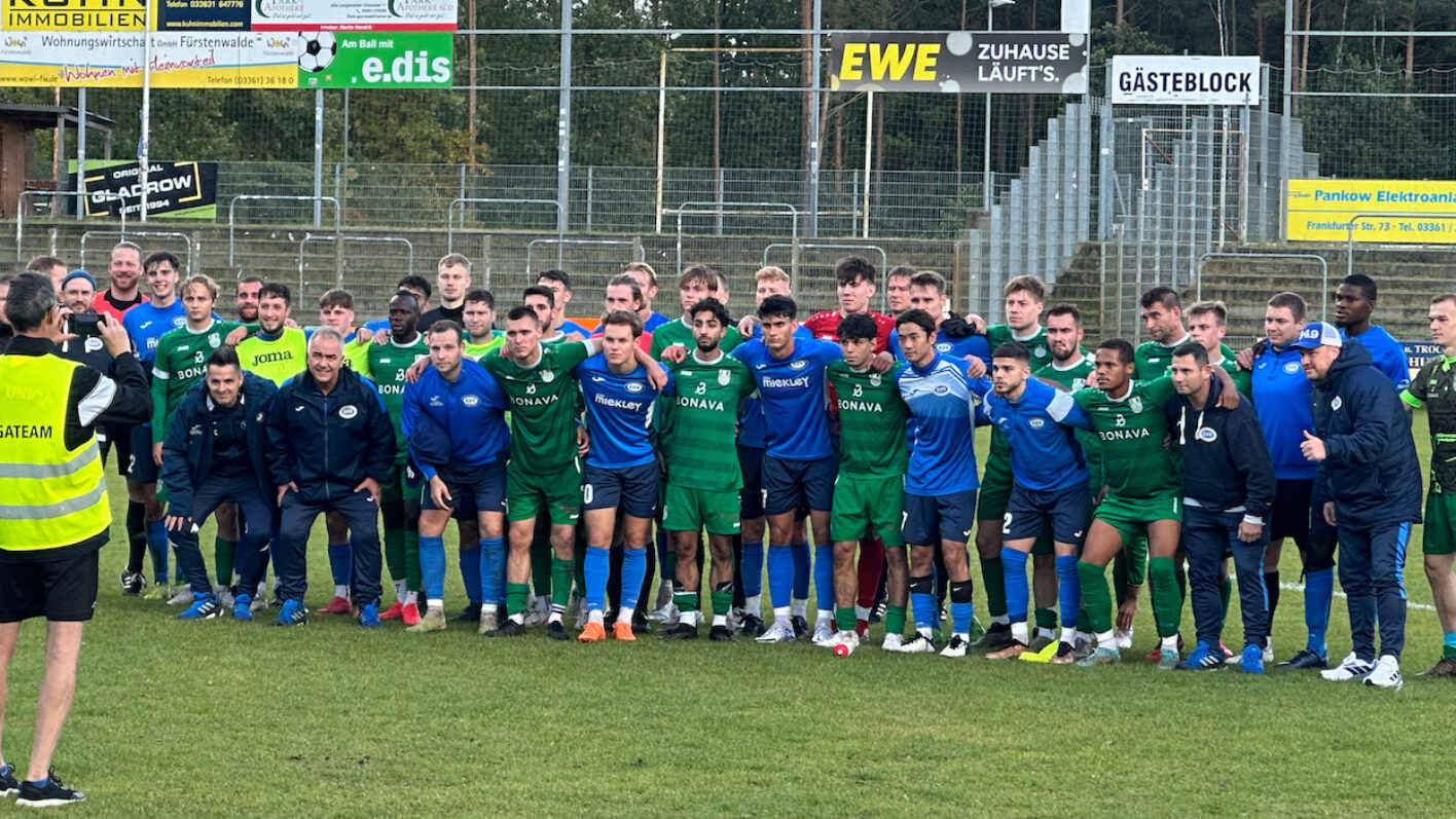 Stellungnahme des FSV Union Fürstenwalde zum rassistischen Vorfall beim